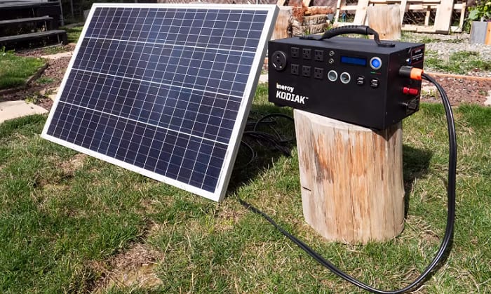 mejor generador solar para acampar