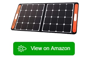 Panel Solar Plegable SunPower 120W, Energía Solar Portátil y Práctica